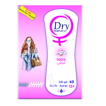 Dry Daily Normal, 52 FREE Pads+ 4 FREE Wipes